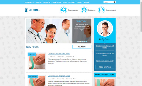 Medical WordPress Theme